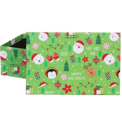 Коробка подарочная «Дедушка Мороз» 21*14*8 см