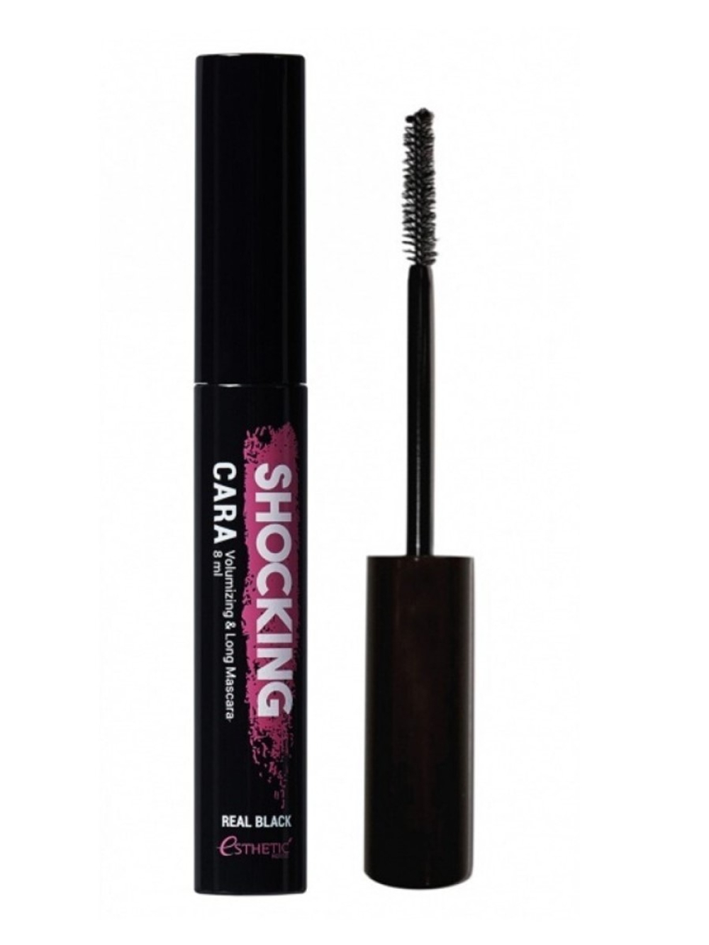 [ESTHETIC HOUSE] Тушь для ресниц ЧЕРНАЯ Shocking Cara Volumizing&Long Mascara (Real Black), 8мл