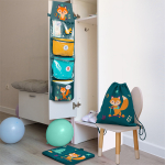 Мешок в садик 33х40, Лисенок (зеленый)