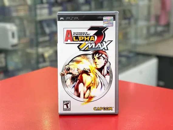 PSP Street Fighter Alpha Max 3
