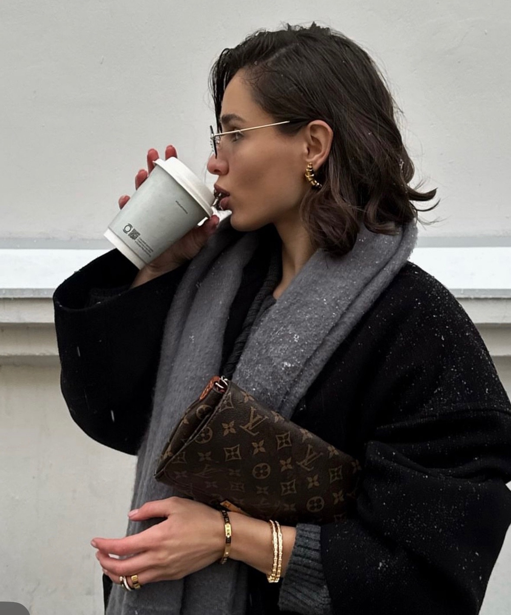 Серьги КРУАССАНЫ gold