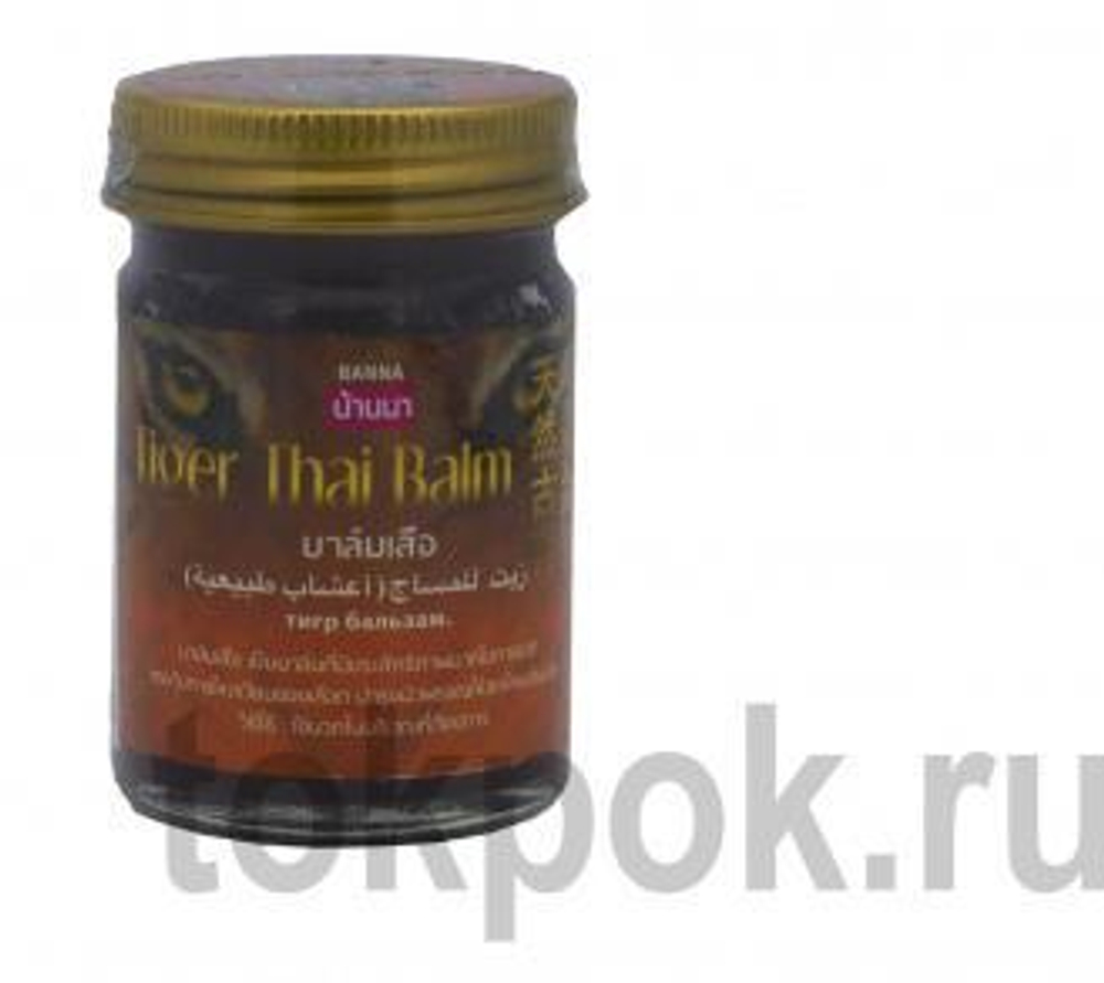 Бальзам Тигровый Banna Tiger Thai Balm, 50 гр