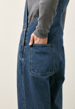 Комбинезон джинсовый