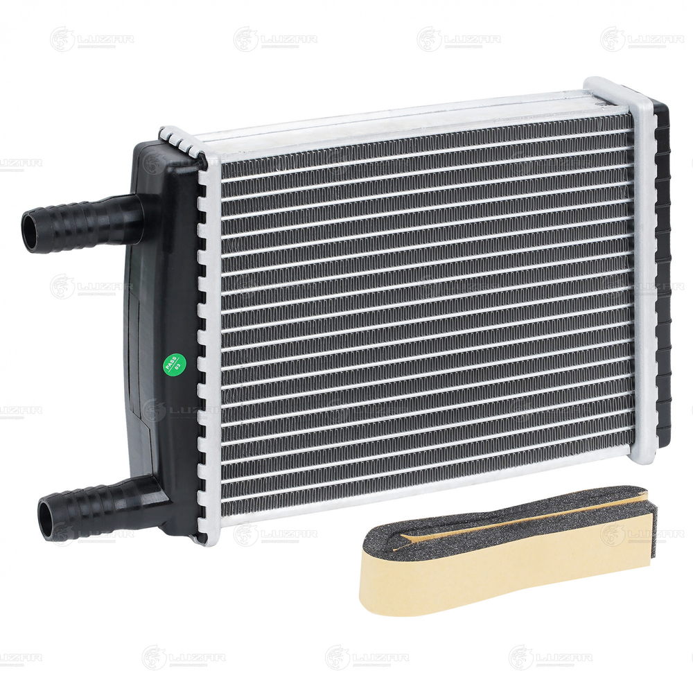 LRh 0360 -  Радиатор отопителя для ГАЗ 3302 ГАЗель (с 2003г., 18мм) (алюм., COMFORT, паяный)