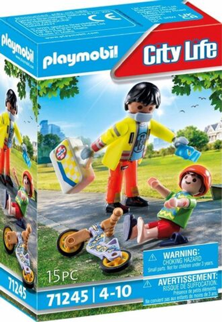 Конструктор Playmobil City Life Фельдшер с пациентом 71245