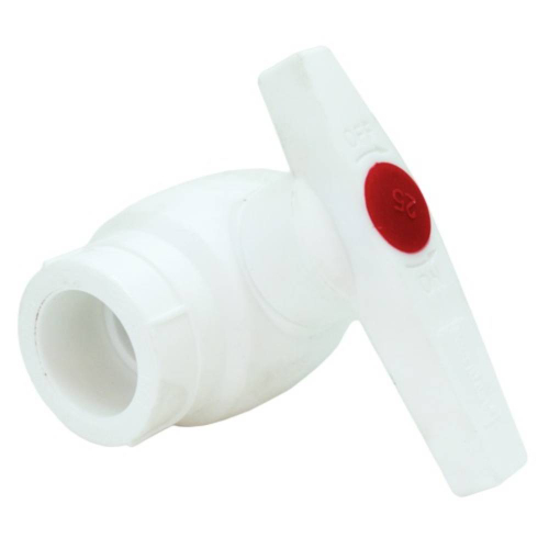 Кран MeerPlast PRO шаровый PPRC 25 белый (1/45)