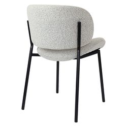 Стул Embrace, букле, светло-серый