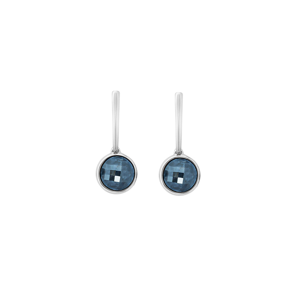 Серьги Possebon Pearl Sodalite A1269.22 BL/S