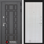 Дверь входная Лабиринт Нью-Йорк 06 - Сандал белый металлическая