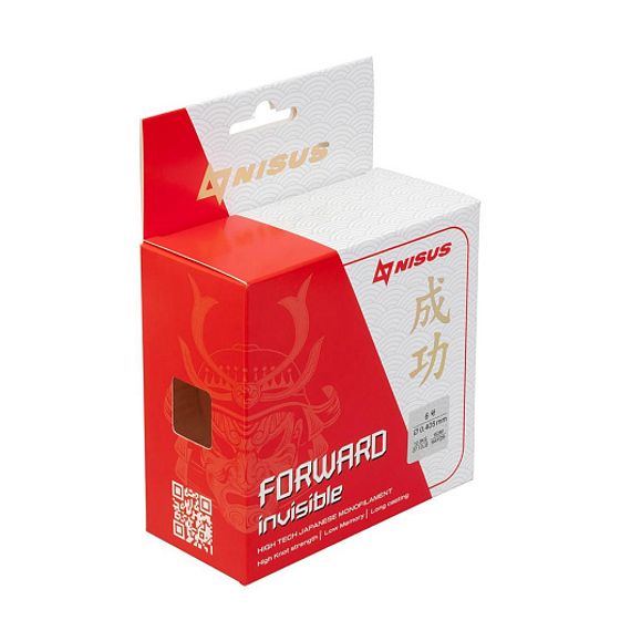 Леска FORWARD Invisible 0,405mm/150m Nylon Transparent (N-FI-0405-150) Nisus