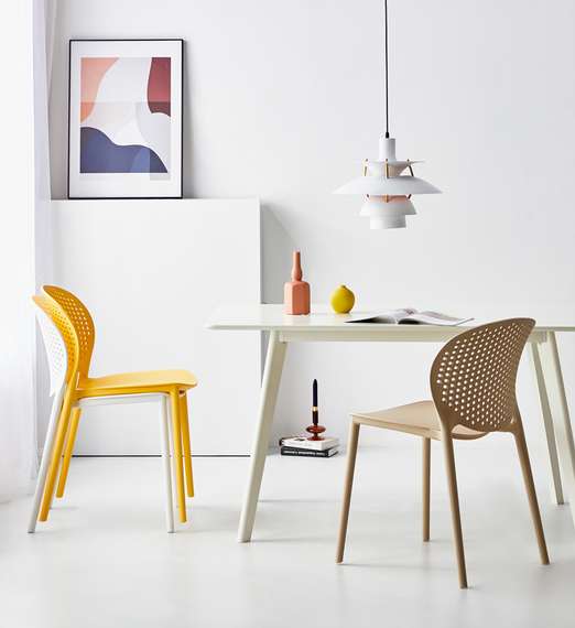 Стул Dot желтый