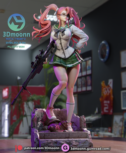 Сая Такаги Школа мертвецов Highschool of the Dead - Saya Takagi hotd Фигурка