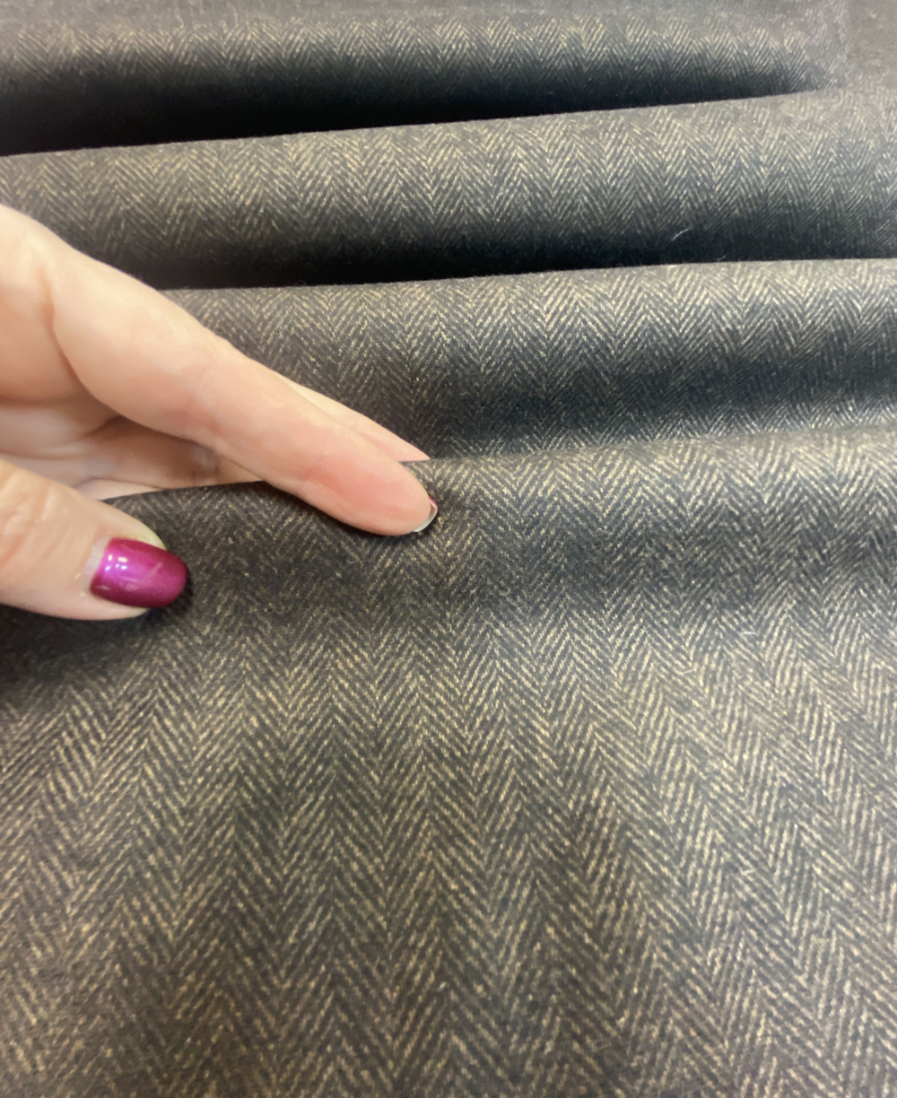 Ткань костюмная полушерстяная (Италия) шерсть /вискоза/полиэстер ш-150см цена за 1,5 м