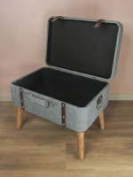 Пуфик для прихожей с ящиком