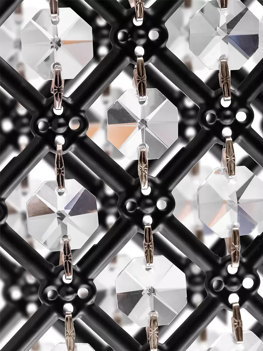 Люстра подвесная лофт хрусталь 4*E14*40