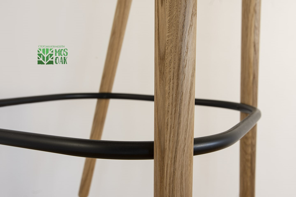 Стул полубарный из массива дуба Armonia luxury (10 цветов)