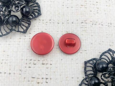Пуговицы блузочные на ножке "карамелька", d 1,5 см, светло-бордовый