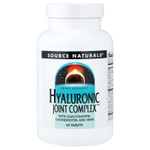 Source Naturals, Hyaluronic Joint Complex ™, 60 таблеток