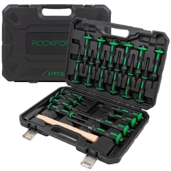 Набор зубил и выколоток 21пр. RockFORCE RF-5211K