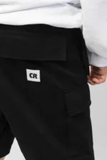 Шорты Cargo Wide Cut Черные