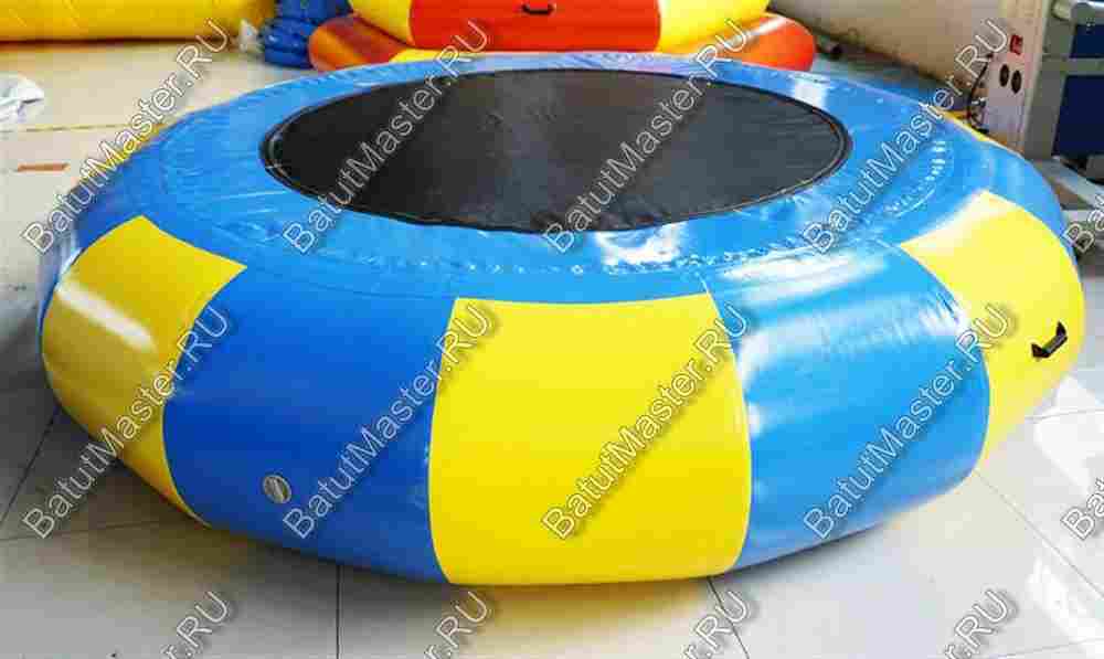 Элемент аквапарка "Bouncer" сине-желтый, диаметр 3 м, материал ПВХ 0,9 мм/1100 гр. м