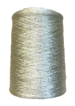 Пряжа на бобине 100% полиамид с пайетками (Италия) 100г -750м 230г