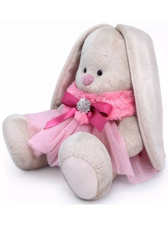 Мягкая игрушка Зайка Ми в горжетке 18 см SidS-432