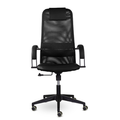 Кресло СН-601 Соло пластик SoloBL Ср S-0401/TW-01/S-0401 (черный)
