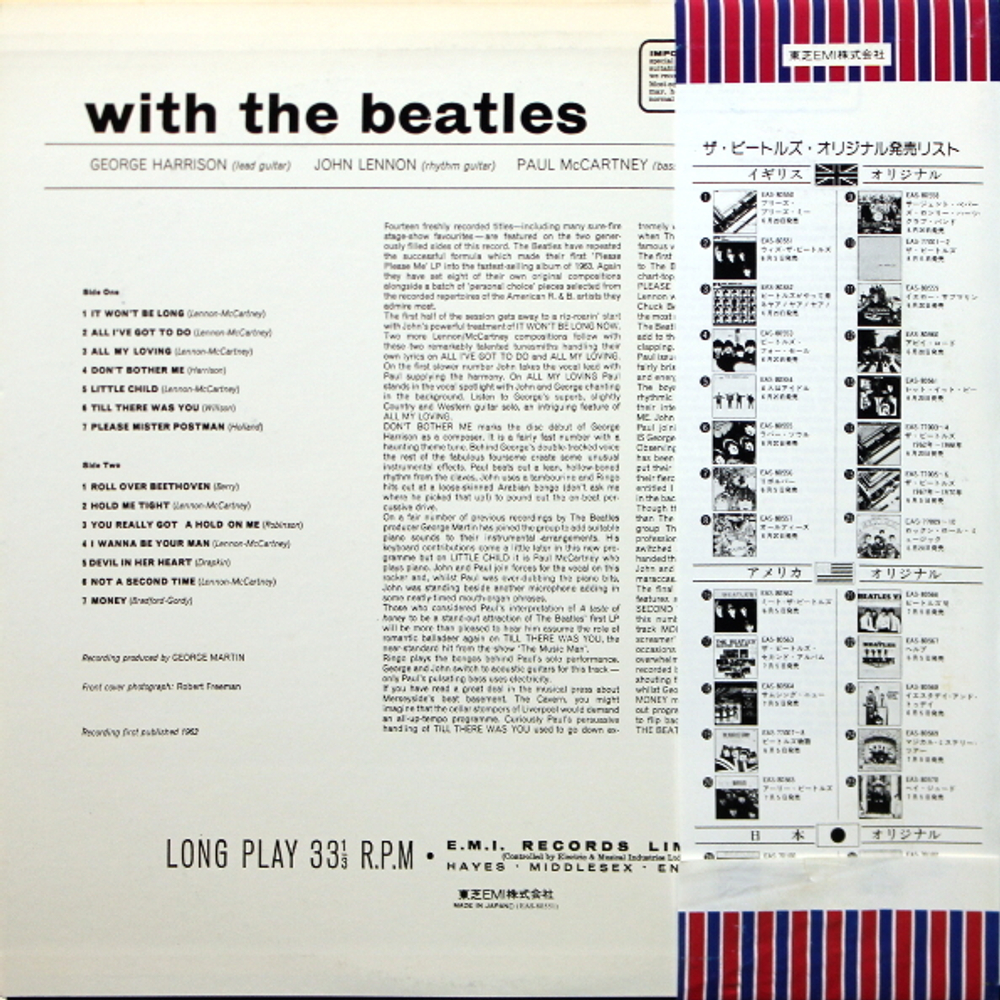 The Beatles / With The Beatles (LP)
