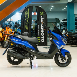 Скутер TMBK SCOOTER JUMBO 50cc Blue Black