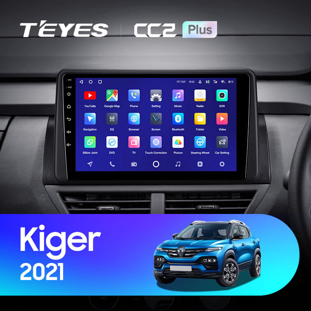 Teyes CC2 Plus 9"для Renault Kiger 2021