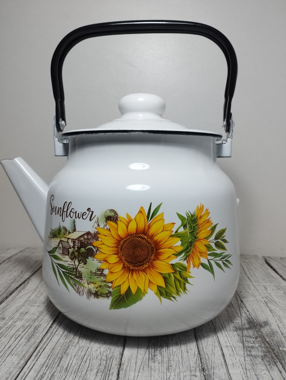 Чайник 3,5 л Декор 2713/4 Подсолнухи
