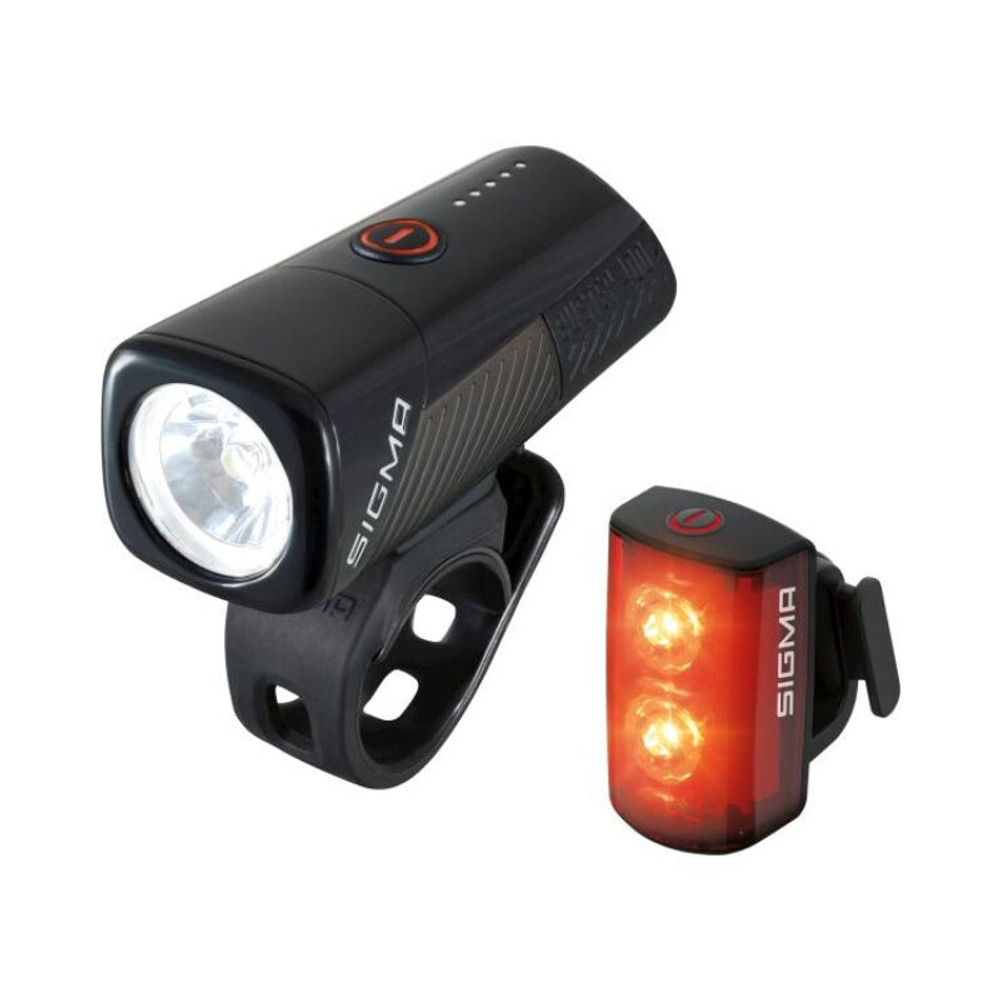 Фара+Фонарь BUSTER 400 CREE передняя 400 люмен, 4 режима USB / RL 80 SIGMA