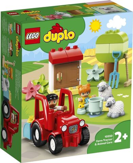 LEGO DUPLO Town 10950 Фермерский трактор и животные Конструктор