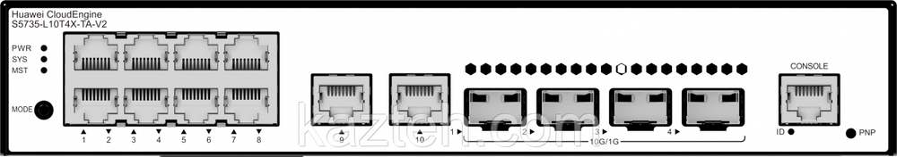 Коммутатор Huawei S5735-L10T4X-TA-V2