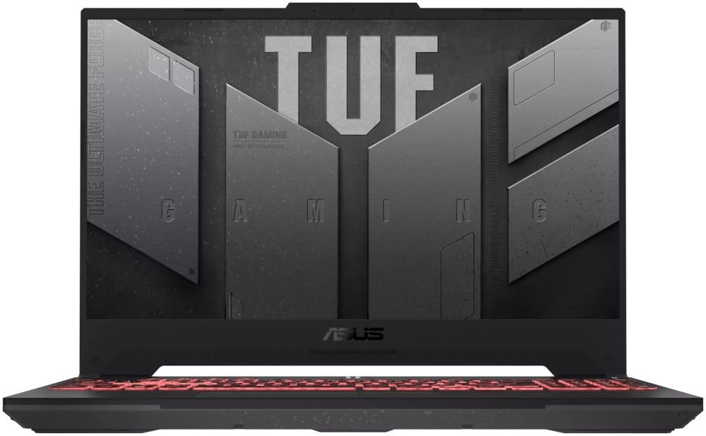 Ноутбук ASUS TUF Gaming A15 FA507RE-HN021 (90NR08Y2-M00150) 15.6"FHD IPS 144Hz/Ryz 7 6800H 8C/16Gb/512Gb SSD/RTX 3050Ti-4Gb/DOS серый