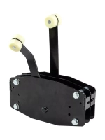 Контроллер газ/реверс универсальный, 2 рычага, черный