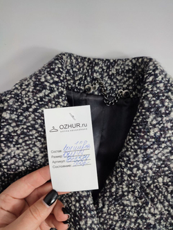 Полупальто красивое с шерстью 44 размер