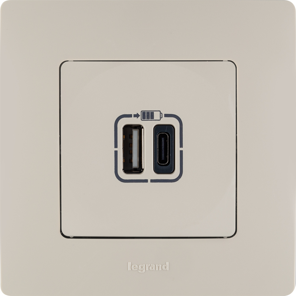 Рамка 1 пост слоновая кость ETIKA Legrand