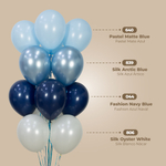 Шар 24" Нежно-голубой, Пастель Матовый (Макаронс) / Blue 640 Sp