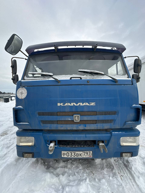 Строительные подъемные машины (СПМ) 7324* на шасси КамАЗ 65117 6x4 Бортовой с КМУ 732457 (Дизельный,