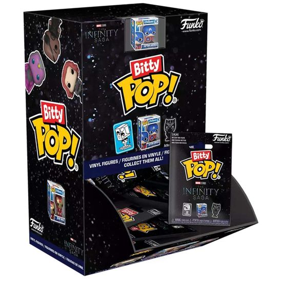 Фигурка Funko Bitty POP! Marvel Mystery 1 штука в ассортименте (из12) 81119 / Фигурка Фанко Битти ПОП! по мотивам вселенной "Марвел" (случайная)