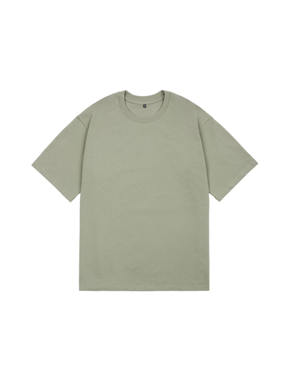 Футболка оверсайз (болотный) 230 г