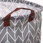 Корзина для белья круглая «Зигзаг» 44*34 см