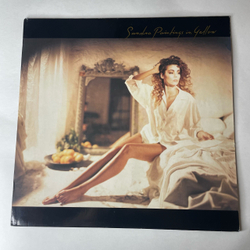 Винтажная виниловая пластинка LP Sandra Сандра, Paintings In Yellow (Германия 1990)