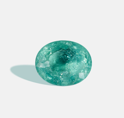 Турмалин Параиба, Овал, 1 шт. / 7,67 карат, Мозамбик