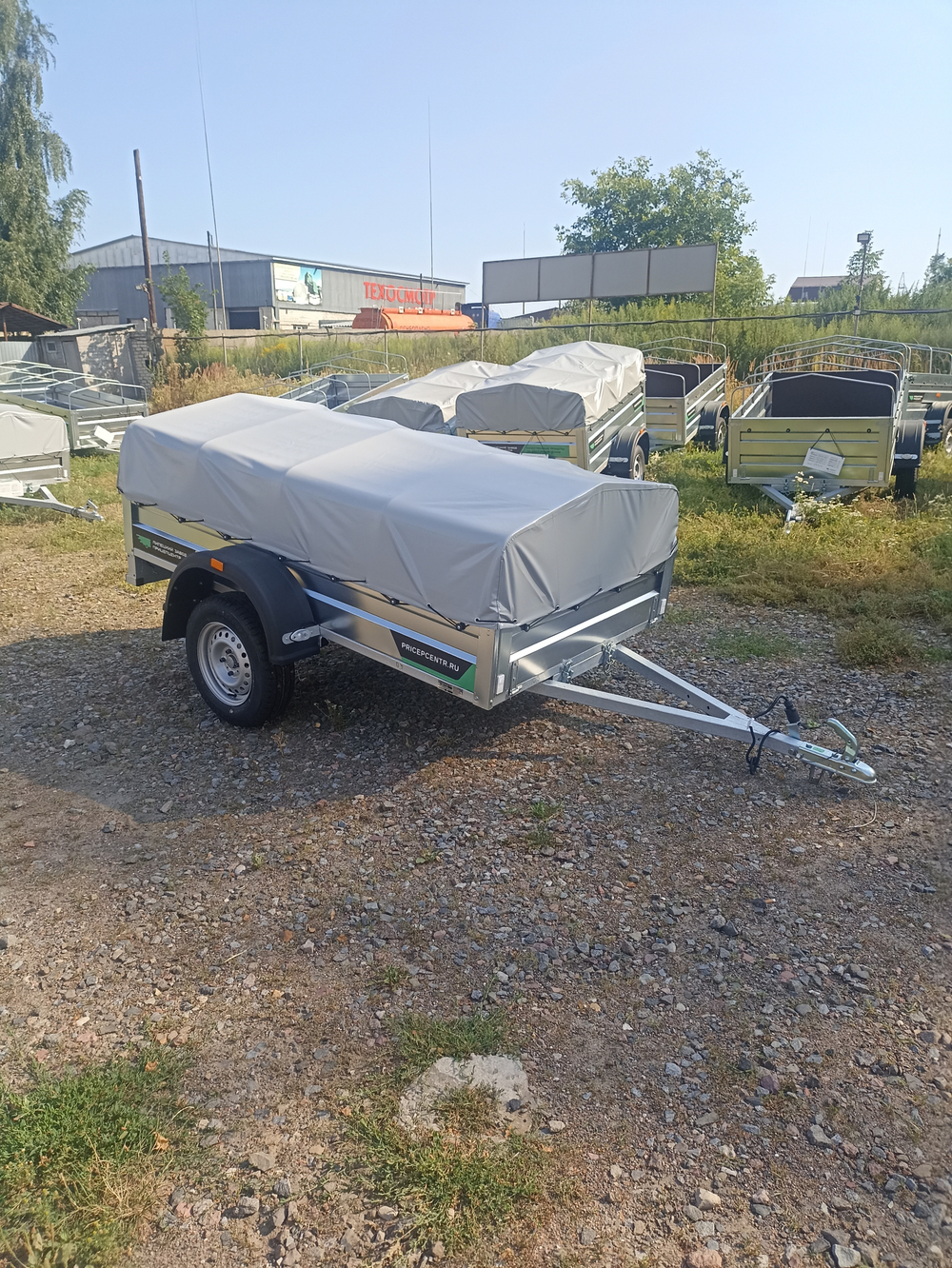 Прицеп Титан 2213 с бортами 30 см.