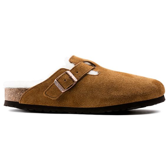 Birkenstock Boston Shearling Домашние тапочки Коричневый Унисекс