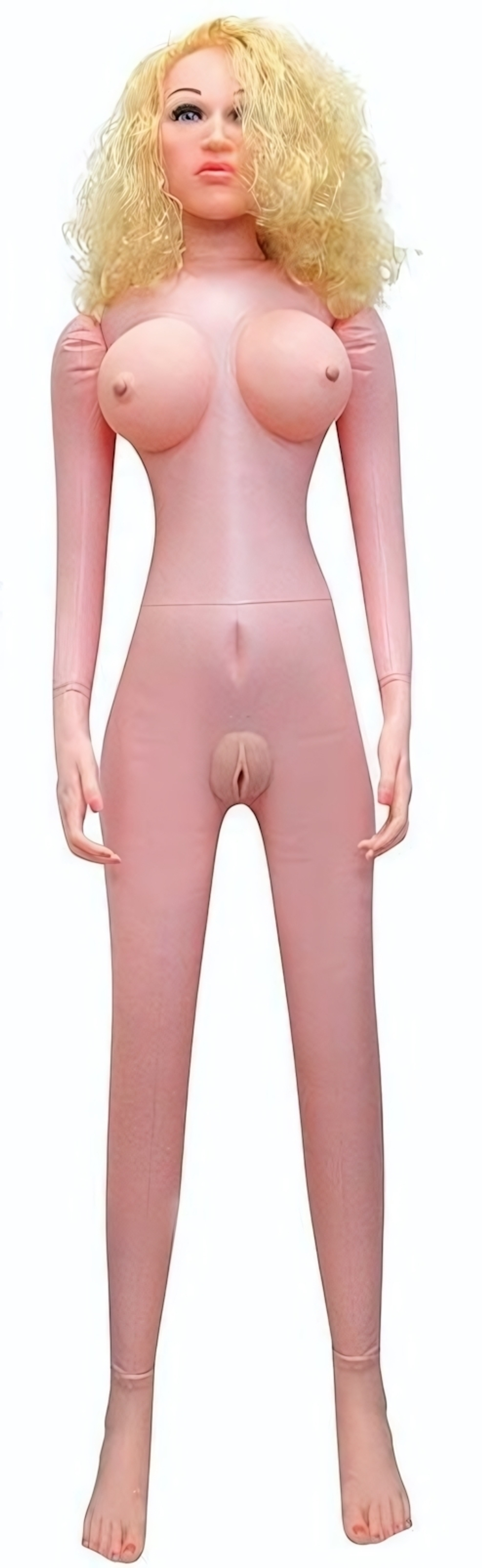 Секс-кукла с вибрацией Анжелика (Цвет: телесный)