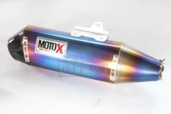 Titanium Full Exhaust System for Honda CRF250L-M-Rally (2012-2020). Made in Thailand. MOTO-X V.2